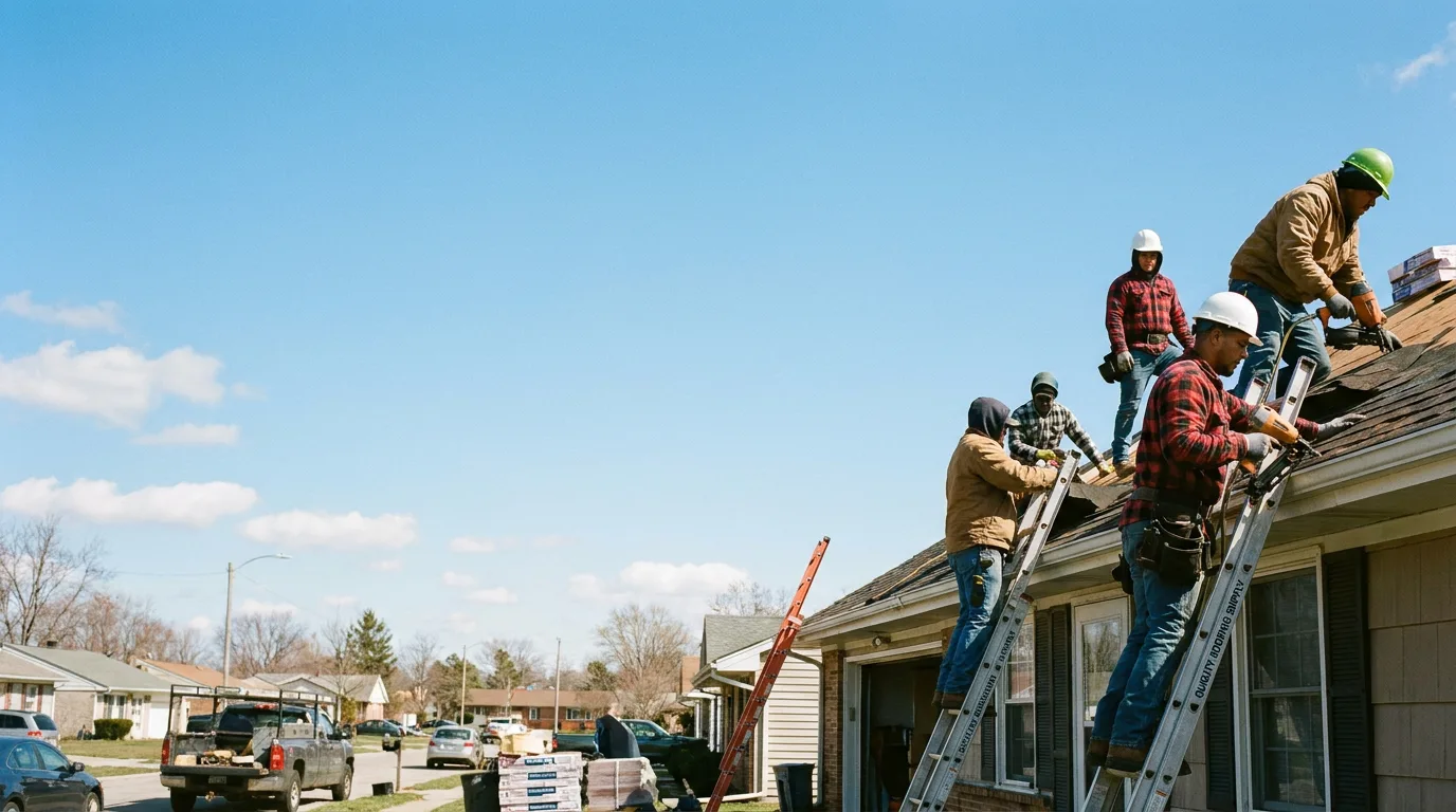 Roofing in Crestwood, IL near me